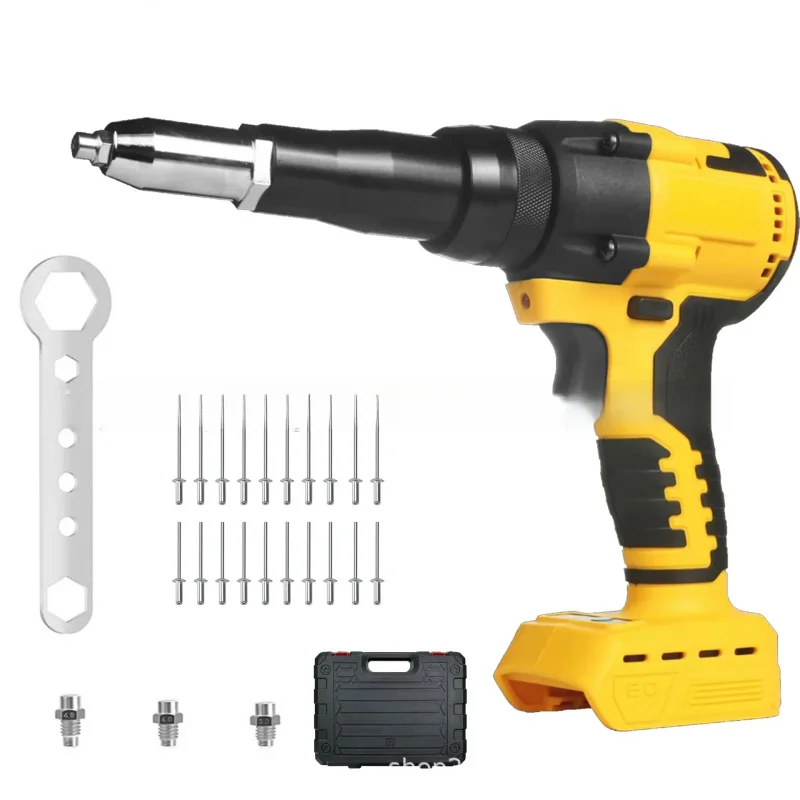 121V lithium battery brushless rivet gun rivet gun pull aluminum nail 1