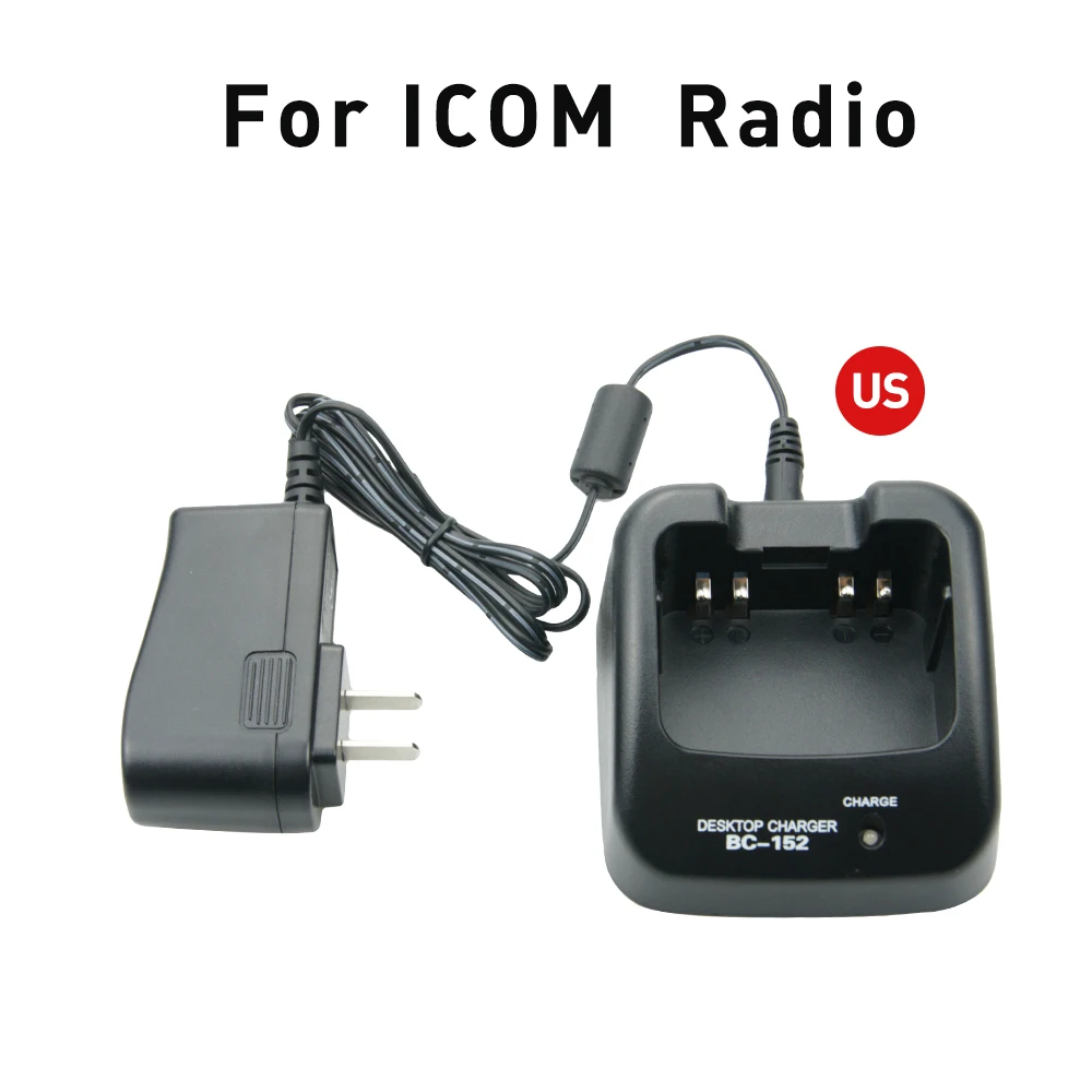 BC-152 Rapid Charger For ICOM IC-F50 IC-61 IC-F50V IC-F60 IC-F60V IC-V85 Radio