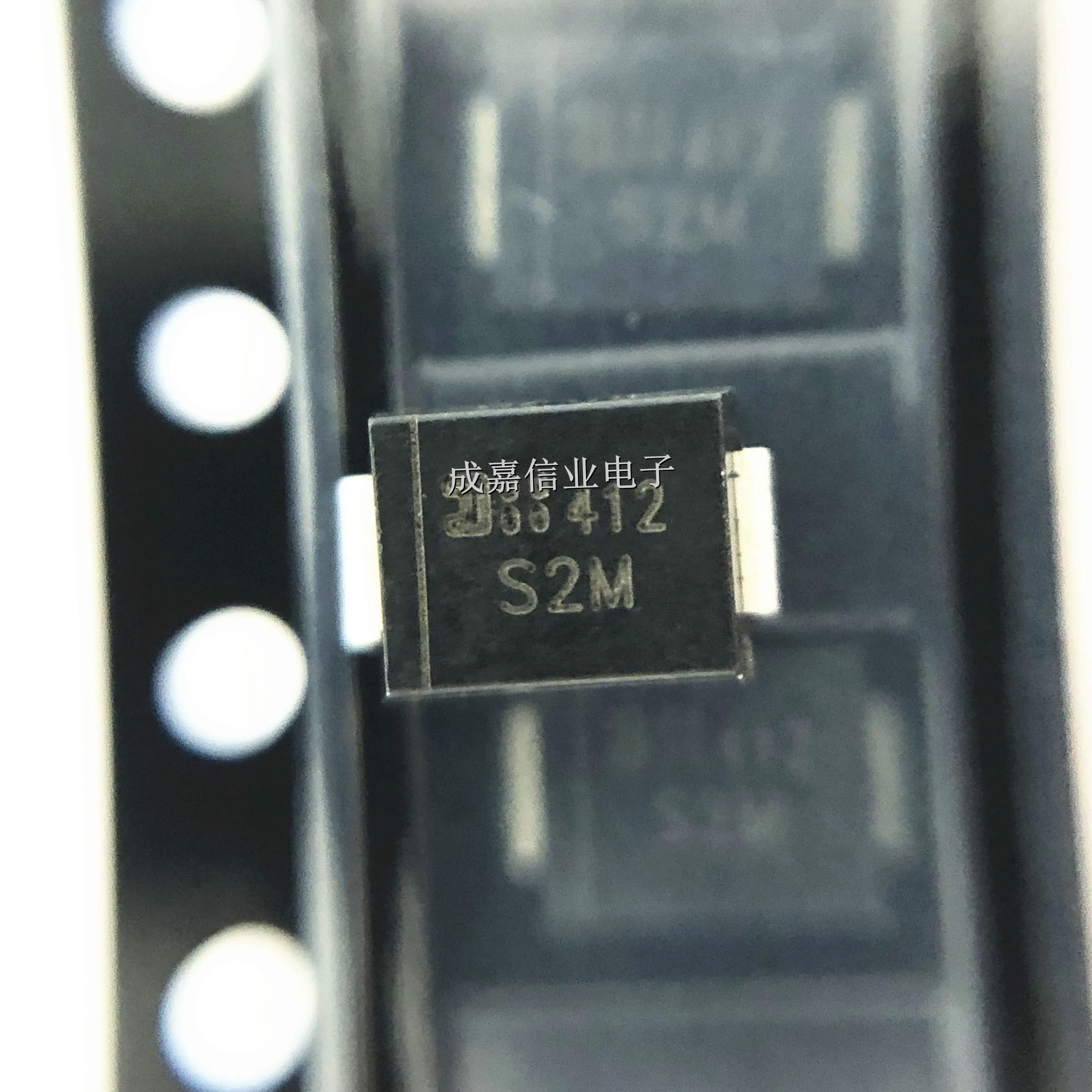 100pcs/Lot S2M-13-F SMB DO-214AA MARKING;S2M Rectifiers 1000V 1.5A Operating Temperature:- 65 C-+ 150 C