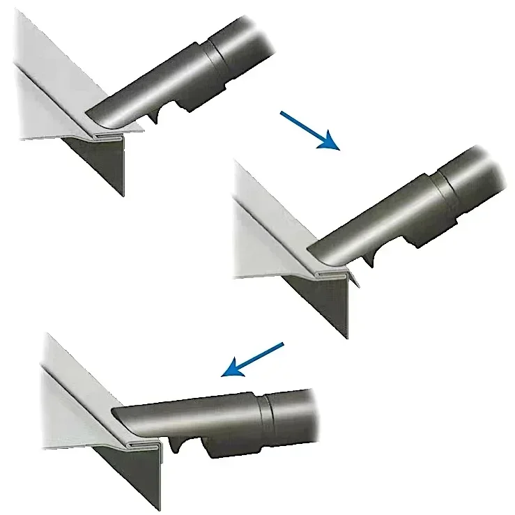 TY82846 Pittsburgh Air Hammer HVAC Duct Sheet Metal Tool for Radius Fittings & Straight Run Ducts