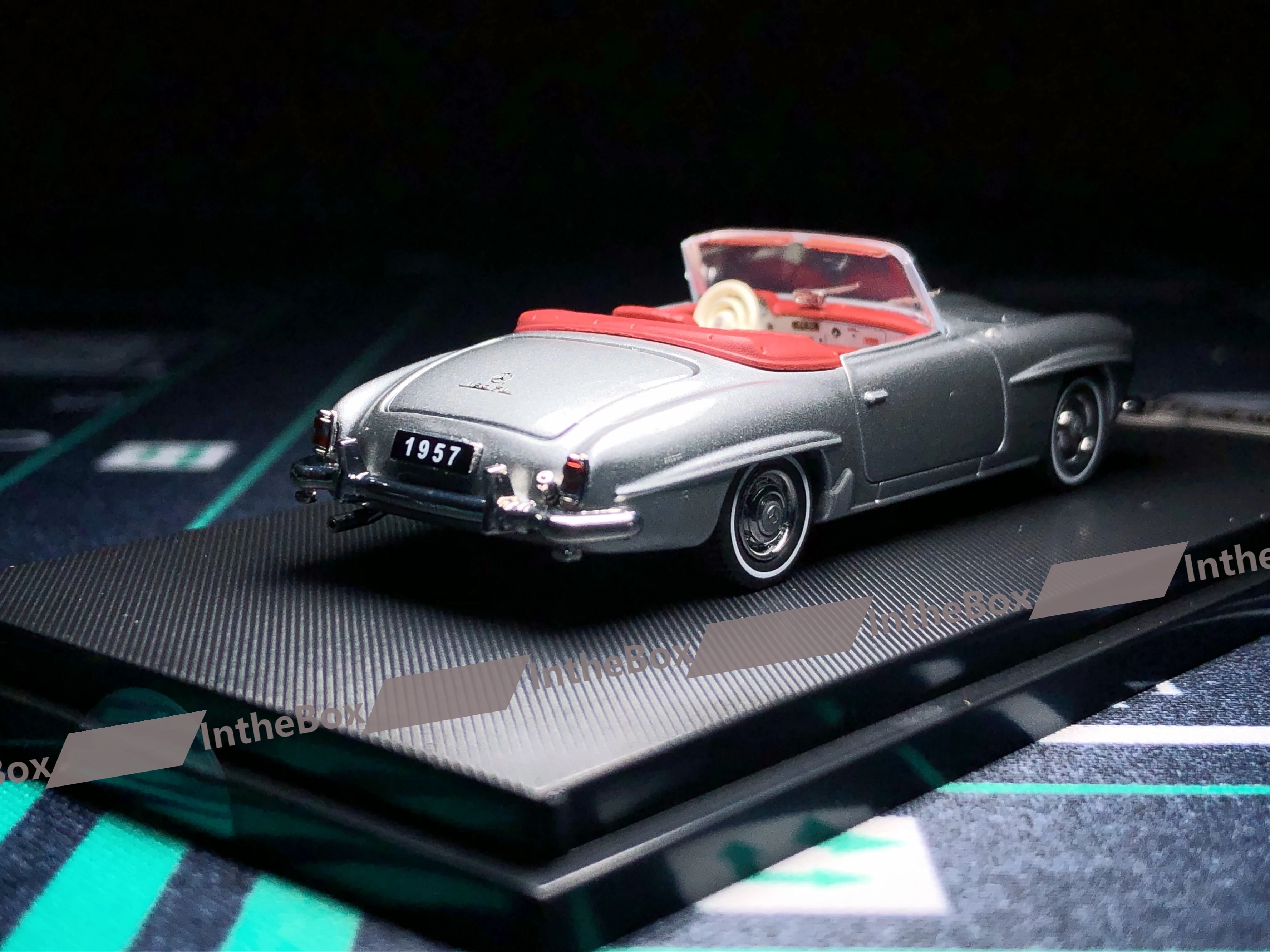 GFCC 1/64 MB 190SL Diecast Model Car Collection Limited Edition Hobby Toy