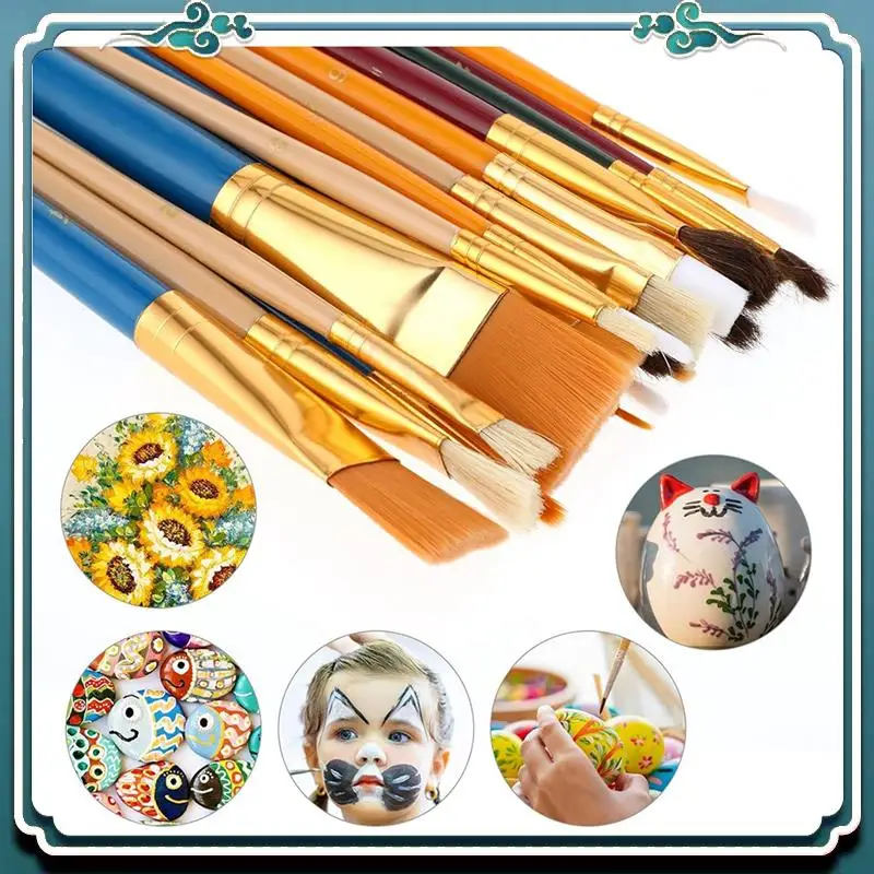 

Набор кистей для рисования Профессиональный набор кистей для рисования Кисти для художников Губка Пензлики для рисования из пенопласта для взрослых Дети Художественная живопись