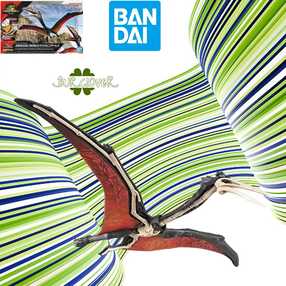 Bandai jurassic world: jurássico mundo quetzalcoatlus anime figura de ação montagem modelo brinquedos modelo colecionável presentes em estoque