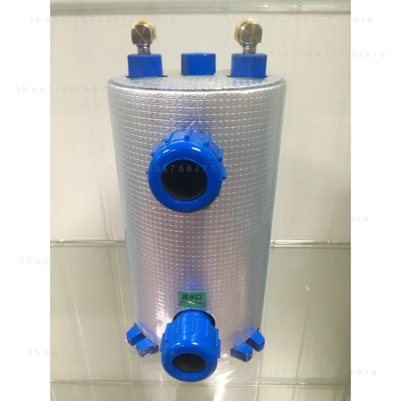 Titanium tube evaporator fish pond refrigerator seafood breeding titanium heat exchanger 123 P