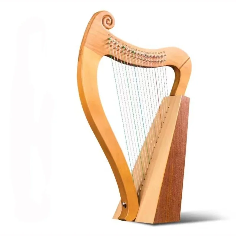 Hot Sale 19 String Harp Beginner Lyre Single Board Lyre Piano Classical Instrument Harp