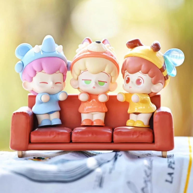 Emor Cute Things Fantasy Town Series Blind Box Toys Kawaii Figurines Anime Figures Surprise Mystery Box Dolls Desktop Decor Gift