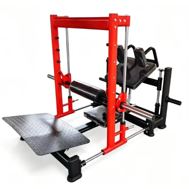 High Quality 3mm Steel Thickness Plate Loaded Training Equipment Adjustable 3D Glute Drive Thrust Machine