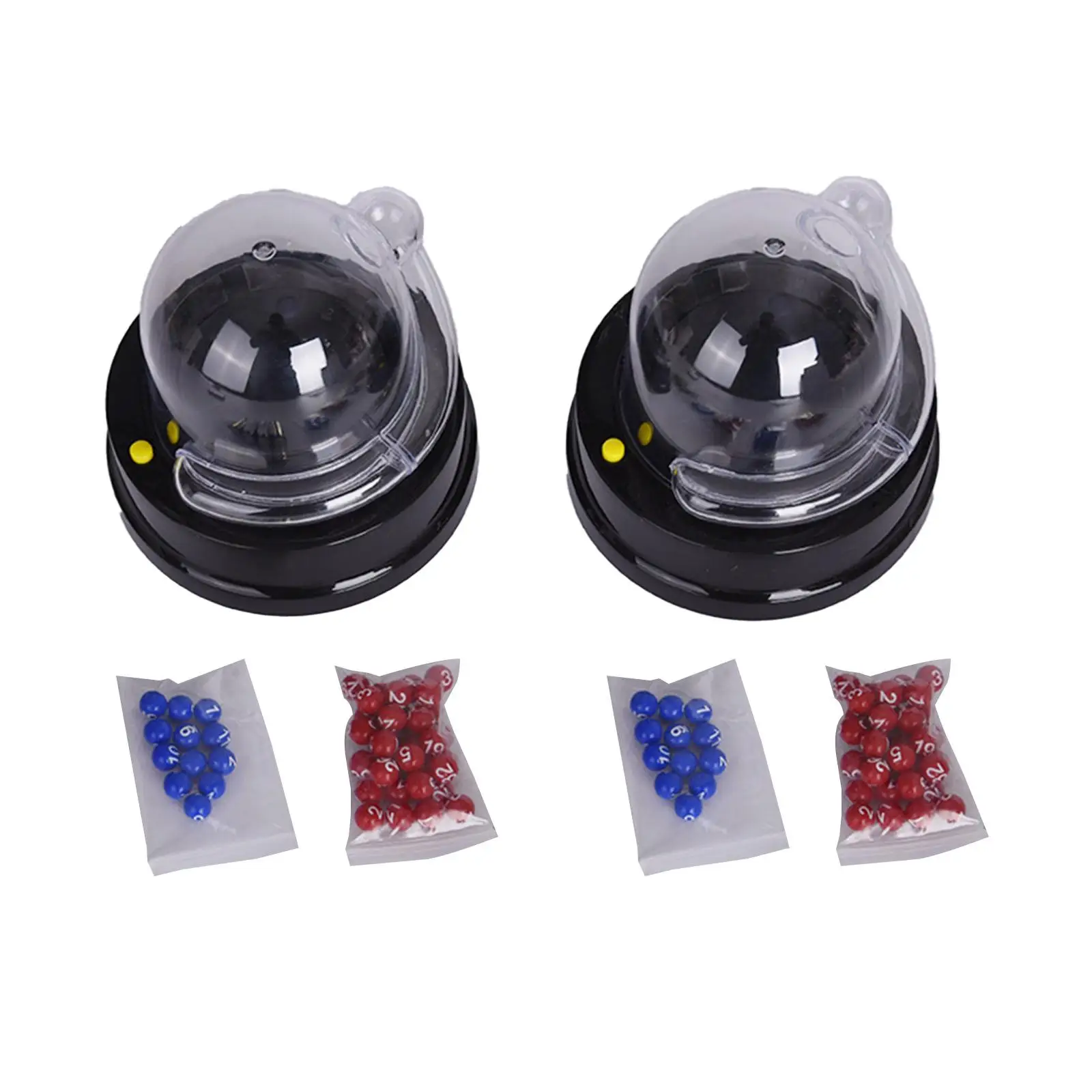 

2Pcs Electric Lottery Machines Electric Raffle Balls Machines for Restaurant
