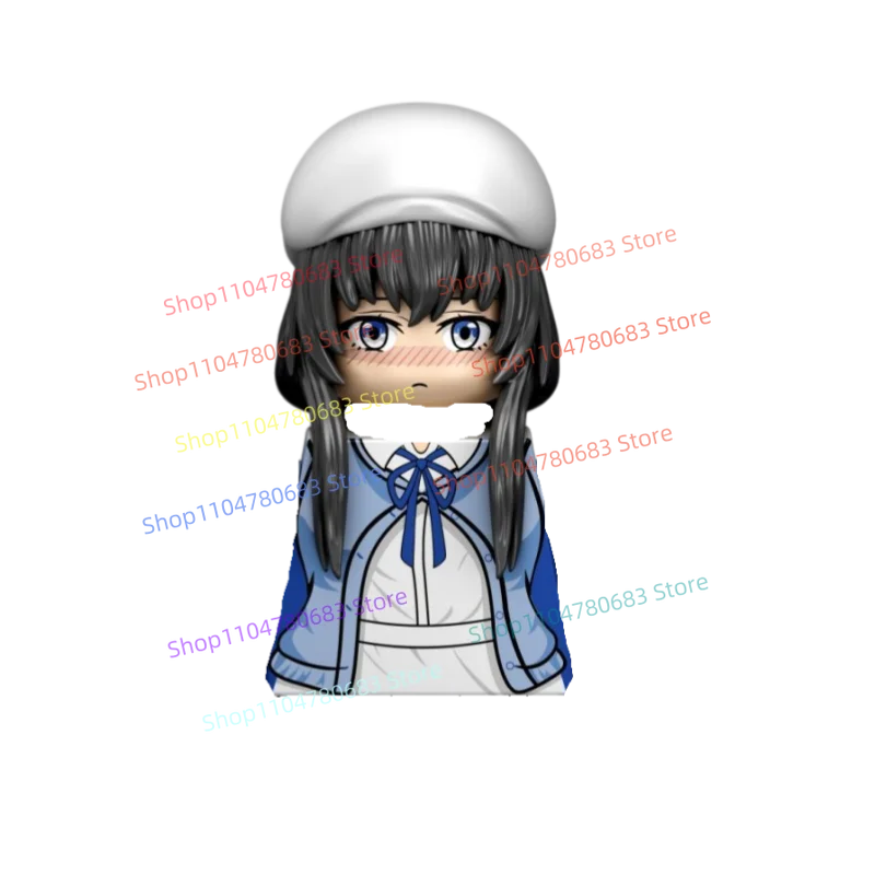 

Конструктор MOC: Милая девочка в униформе, минифигурка, модель для сборки, аниме-персонаж, игрушка, коллекционный подарок на праздник