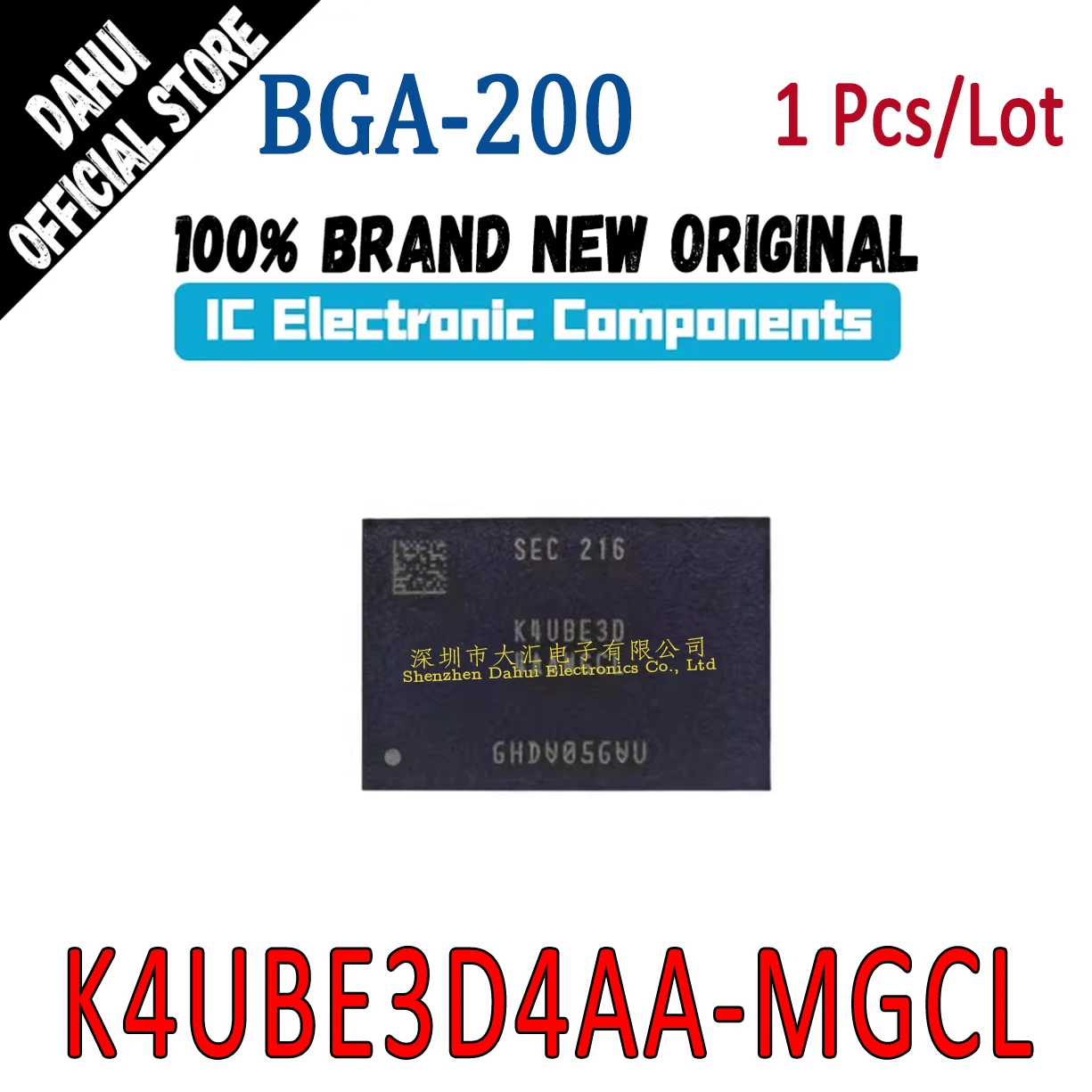 

K4UBE3D4AA-MGCL K4UBE3D 4AAMGCL BGA-200 Memory chip IC new original