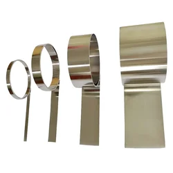 1M Width 10/15/20/30/40/50mm 304 Stainless Steel Foil Strip Sheet Flat Plate Roll Narrow Strip DIY Thick 0.1 0.2 0.3 0.4 0.5mm