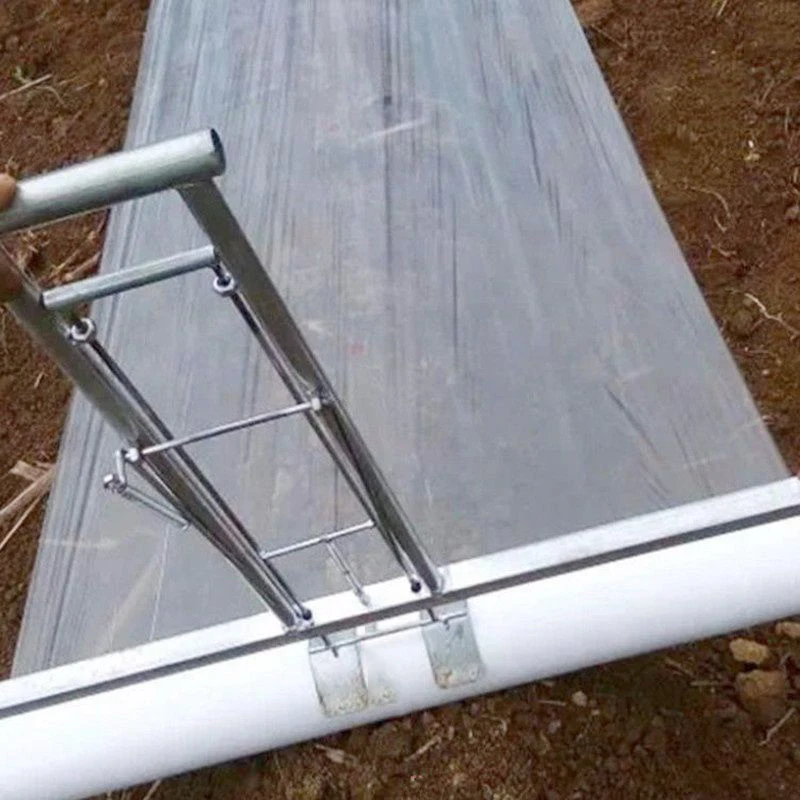 Agricultural Manual Vinyl Mulching Tool / Plastic Cladding Covering Sheath Garden Farming Tools