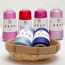 Real Silk Yarns for Knitting and Crochet
