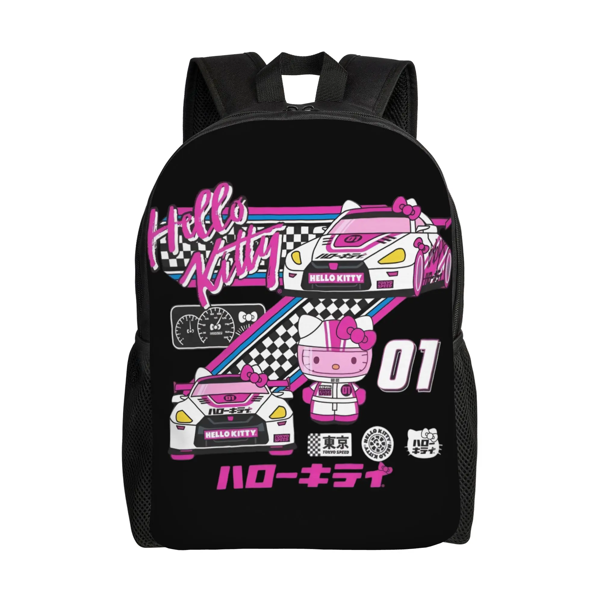 Customized Kitties Kitten Backpack Women Men Casual Bookbag for School College Cute Cat Bags