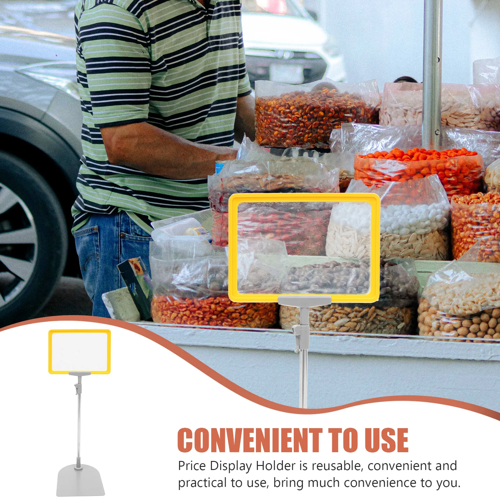 

Держатель ценников из нержавеющей стали и пластика, подставка для демонстрации ценников в розничных магазинах и супермаркетах, органайзер для ценников на полках