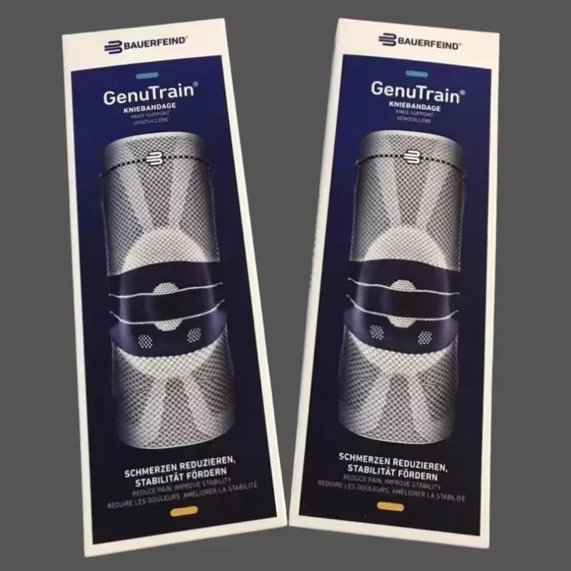 Famous German Brand GenuTrain Knee Brace Medical Compression Sleeve Knee Support for Meniscus Pain Relief Sports Protection