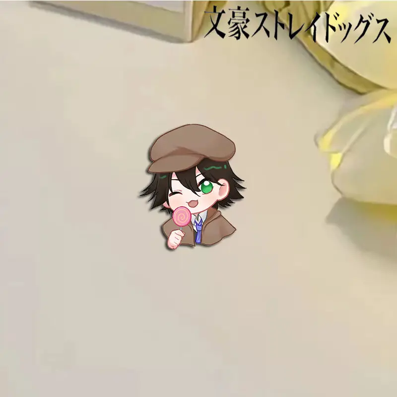 بروش شارة أنيمي أكريليك ، دبابيس كرتون ، ديكور ذاتي الصنع ، إكسسوارات ملابس حقيبة ظهر ، Dazai Osamu Nakajima Atsushi