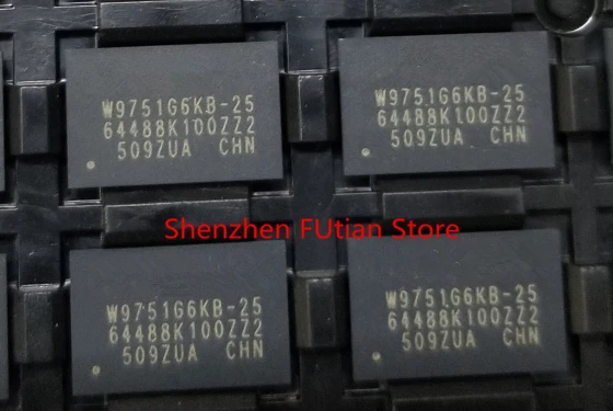 10pcs/lot W9751G6KB-25 W9751G6KB W9751 BGA84