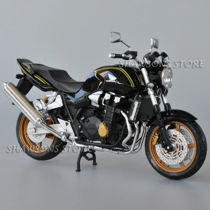 Automaxx 1:12 Scale Diecast Model Motorcycle Toy CB1300SF Street Bike Miniature Replica Collectible