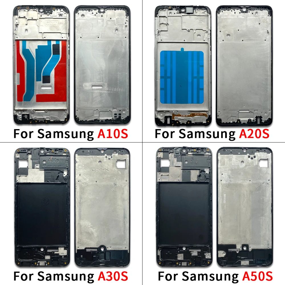 NEW Front Housing LCD Frame Bezel Plate Replacement Repair Part For Samsung A01 A10 A10S A20S A21 A30 A30S A31 A40 A50 A50S A70