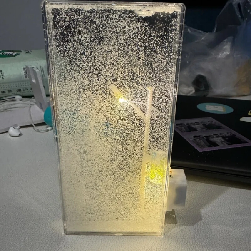 Kar Gecesi Mobil Gece Lambası Sokak Lambası Kar Simülasyonu Çocuk Oyuncakları Diy Malzeme Paketi Oyuncaklar Noel Tatili Çevre Birimi