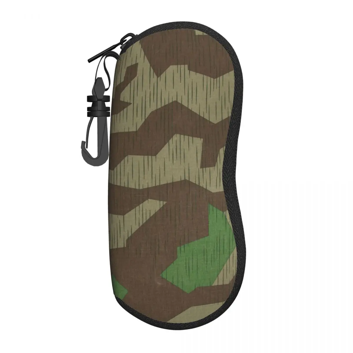 Custom Splittertarn Camouflage Splinter Camo Shell Glasses Case Unisex Travel Military Eyeglasses Case Sunglasses Protector Box