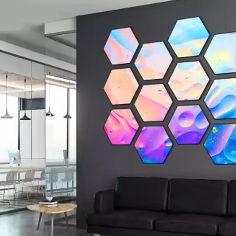 Octagonal Display Screen P8 P6 Cube Led Display Screen Square Column Video Wall Panel Advertising Led Wall Ecran Display