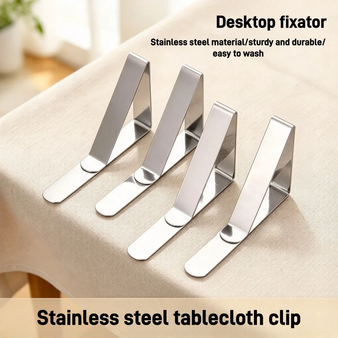 20 piece tablecloth clip set，outdoor dining table tablecloth clip，stainless steel tablecloth clip heavy-duty，party，gathering