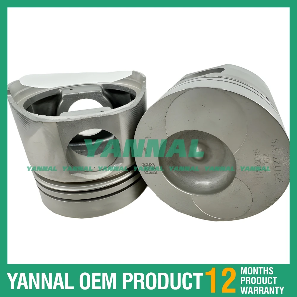 Fine quality 4PCS YN33GBZ Piston Kit For YunNei Engine Spare Parts