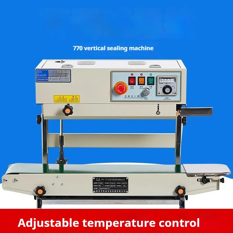 Vertical Sealer Sealing Machine for Plastic Bag Welding Machine for Liquid or Paste Package Able to Print Date.