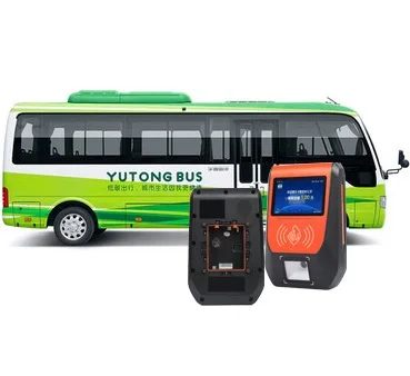 GPRS 3G 4G NFC Portable/Wall Mounted Waterproof Bus Pos Terminal