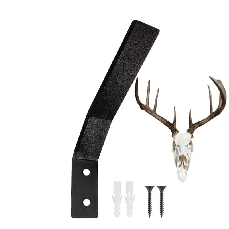 European Mount Skull Hanger Big Game Hook Display Wall Mount Skull Hanger Mount Bone Bracket Trophy Mounts For Deer Aoudad Bear