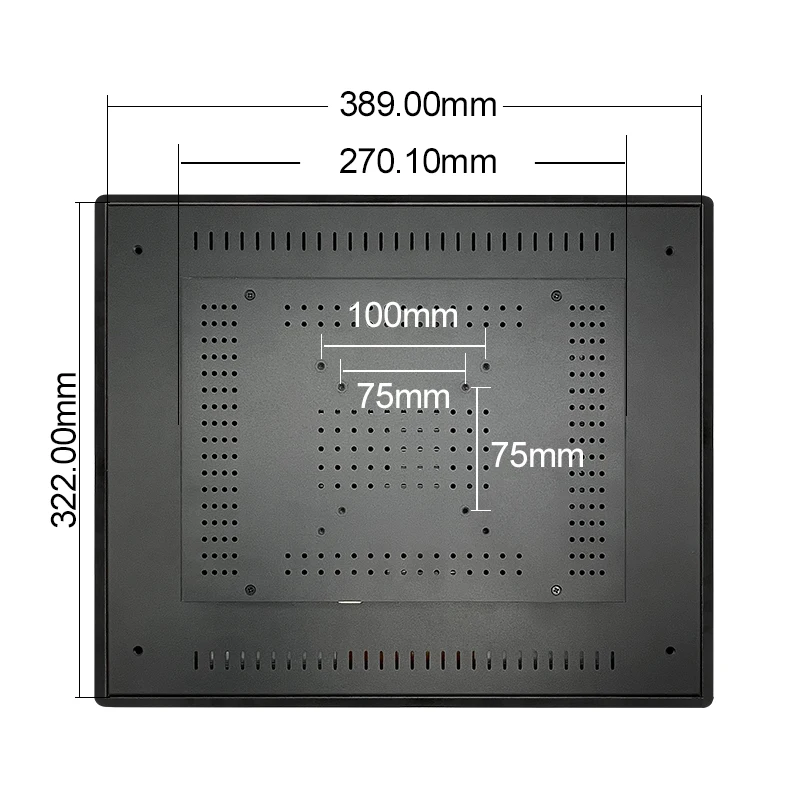 Panel industrial de 17 pulgadas J1900 Quad Core 4G + 128GX86 win10, Wifi, todo en uno, pc, ordenador integrado, venta al por mayor