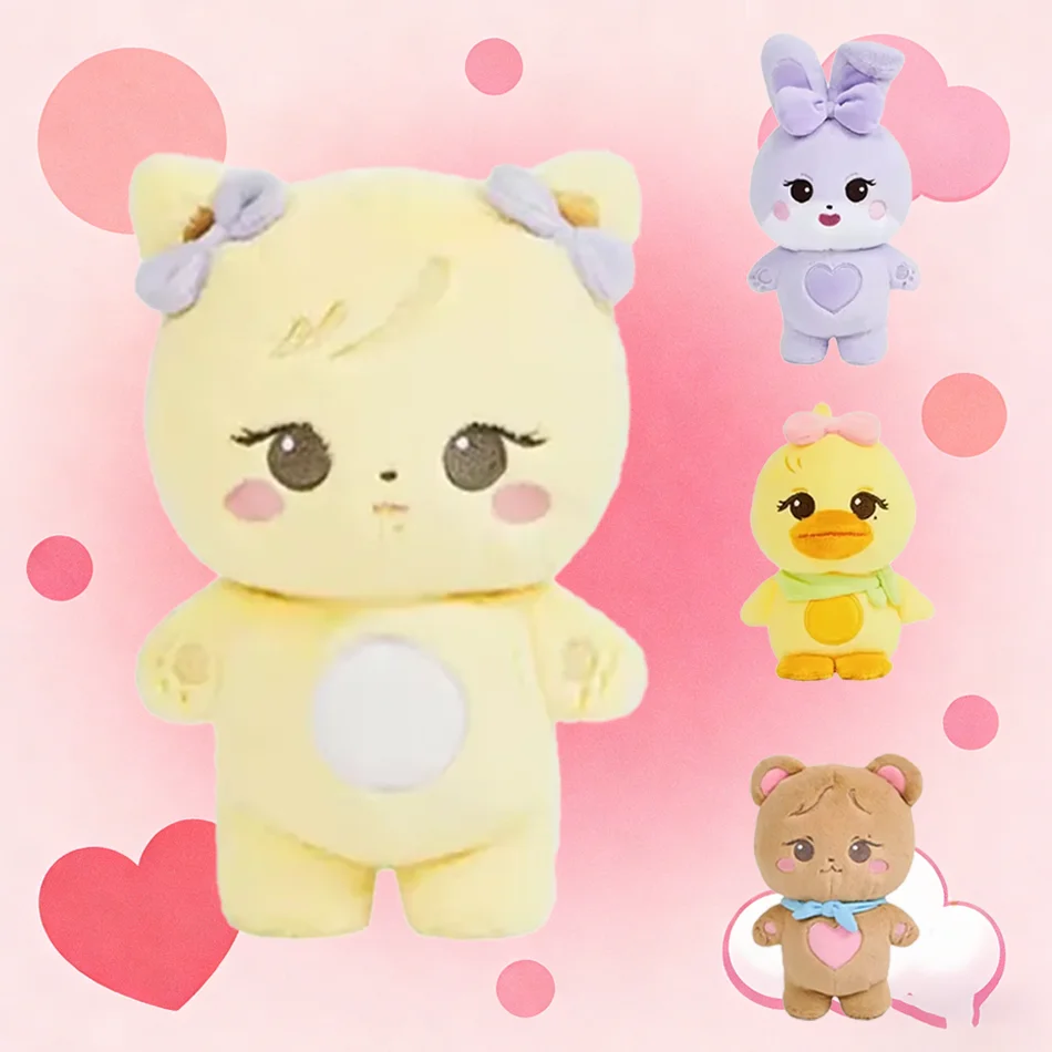 Muñeco de Peluche del Personaje Pink, BORN PINK World Tour, 25 cm, Peluches del Personaje Pink, Peluches de Jennie, Lisa, Rose, Jisoo, Animales de Peluche Kawaii