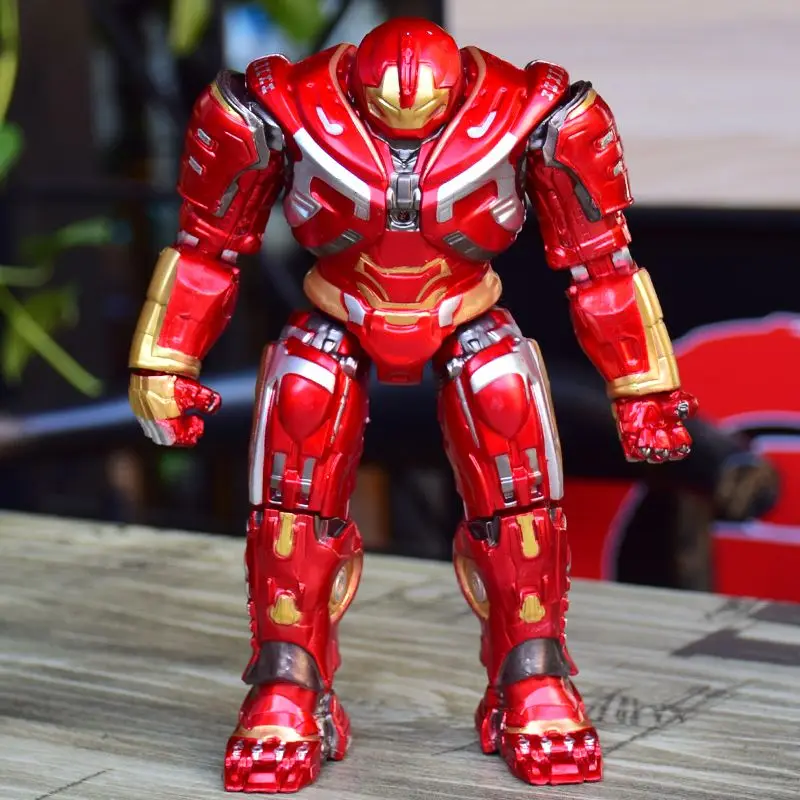 The Avengers Action Figure Hulkbuster Statue Collect Model Metallic Paint Figurine Adult Kid Xmas Toy Funny Gift Desk Decor