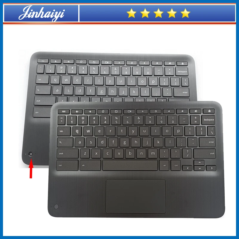 hp-chromebook-x360-11-g3用ラップトップキーボードマウスパームレストタッチパッドl92214-001およびl92215-001モデル用