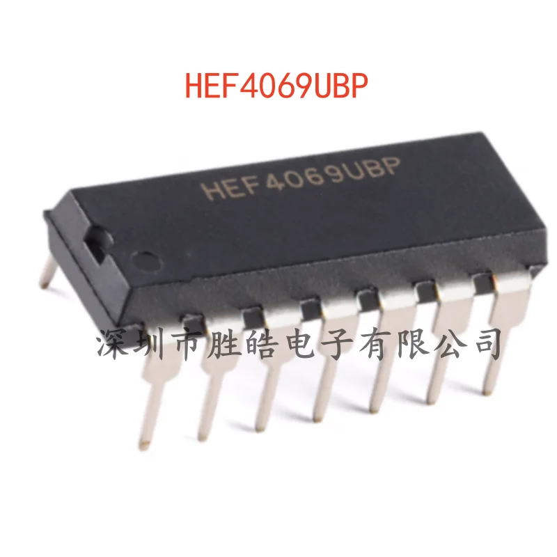 

(10PCS) NEW HEF4069UBP , 652 3v To 15V Channel 6 Inverter Straight In DIP-14 HEF4069UBP Integrated Circuit