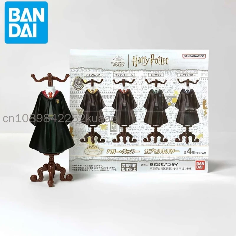 Gashapon Auténtico de Bandai, Uniforme Escolar Mágico de Gryffindor de Hogwarts de Harry Potter, Decoración Gashapon con Soporte para Maniquí