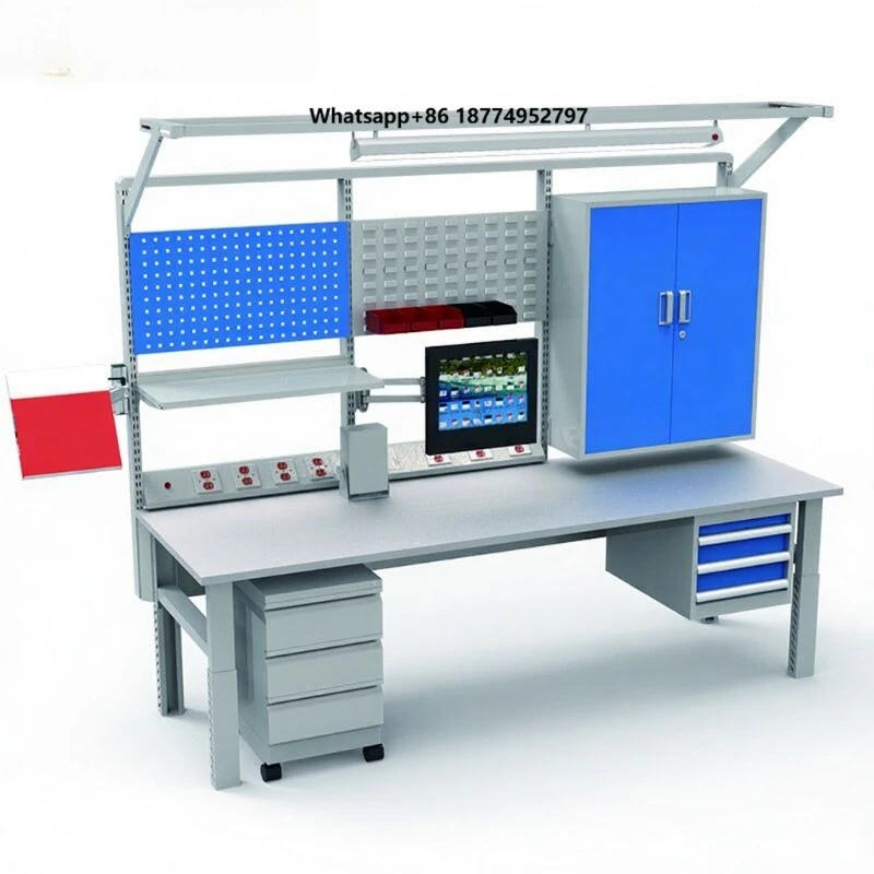 Detall Multifunction Heavy Duty Wood Working Workbench with Drawer