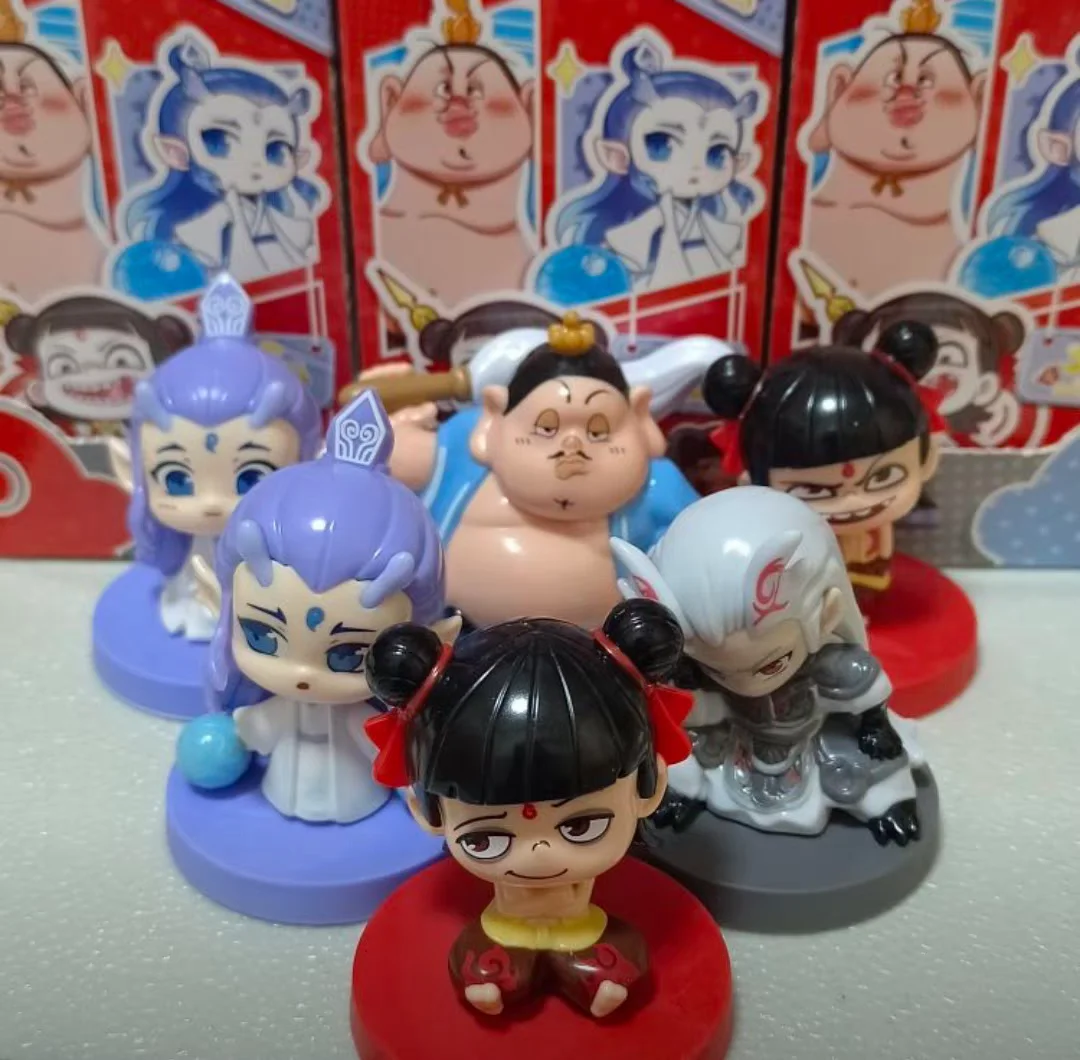 

New Genuine Ifoodtoy Ne Zha 2 Blind Box Cool Nezha Aobing Mystery Box Hot Film And Animation Movie Peripheral Decor As Gift