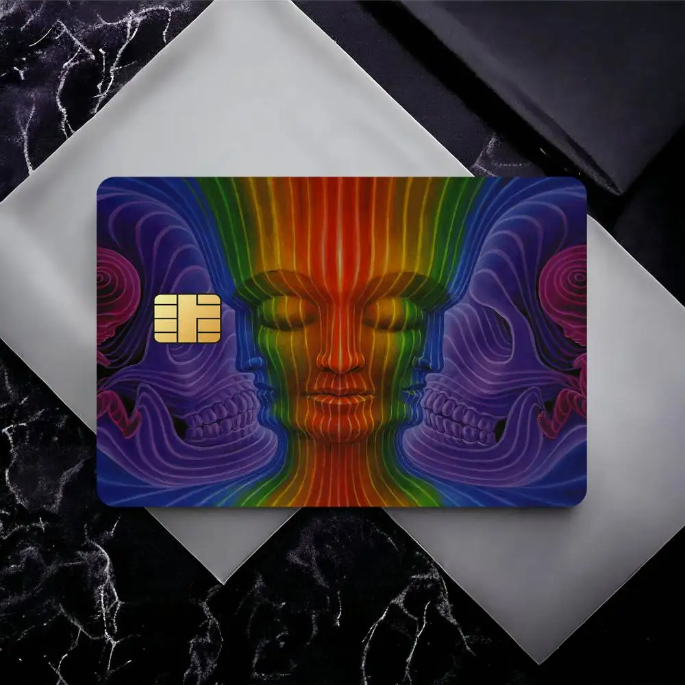 Band T-Tool Waterproof Skin Sticker Bank Bus Metro Access Card Protective Film Card Sticker Girl Gift