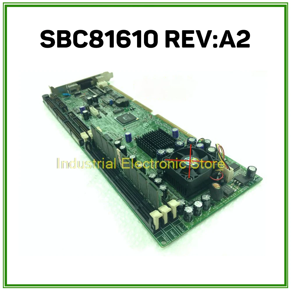 For Axiomtek Industrial Computer Motherboard SBC81610 REV:A2