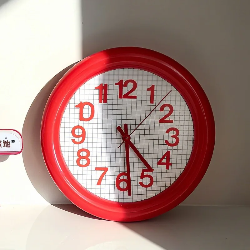 

Cute Bauhaus Style Wall Clock Modern Silent Table Clocks for Living Room Minimalist Home Decor Children's Room Decorative Clock