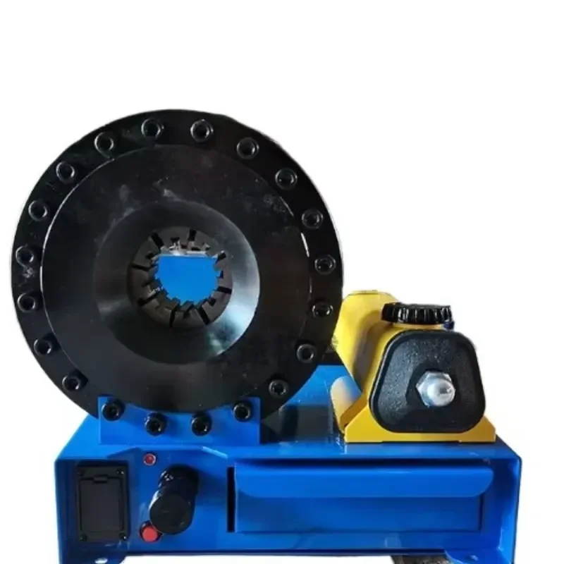 Portable Hydraulic Pipe Crimper Manual Tube Swaging Tool for Steel Brake Line Hose Fitting Pressing Machine Auto Repair Kit