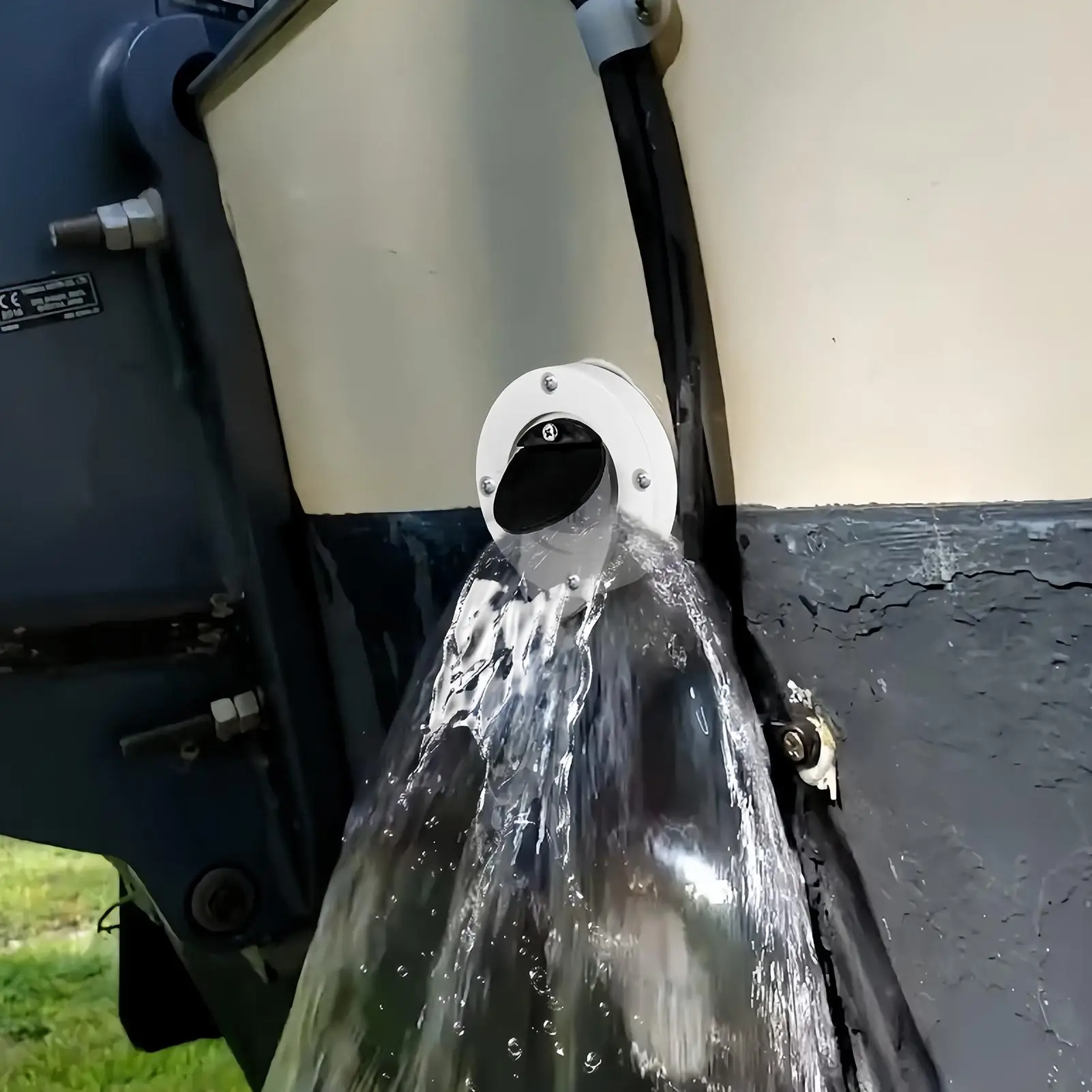 Boat Deck Hatch Non Slip Inspection Hatch Detachable Cover Round Replacement Parts For Ship Yacht Open-Water Boat RV Truck