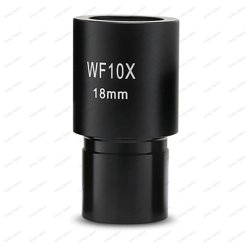 

1pcs WF10X 18mm Microscope Wide Angle Eyepiece 23.2mm Mount Wide Field Ocular Optical Lens Eyepieces for Biological Microscope