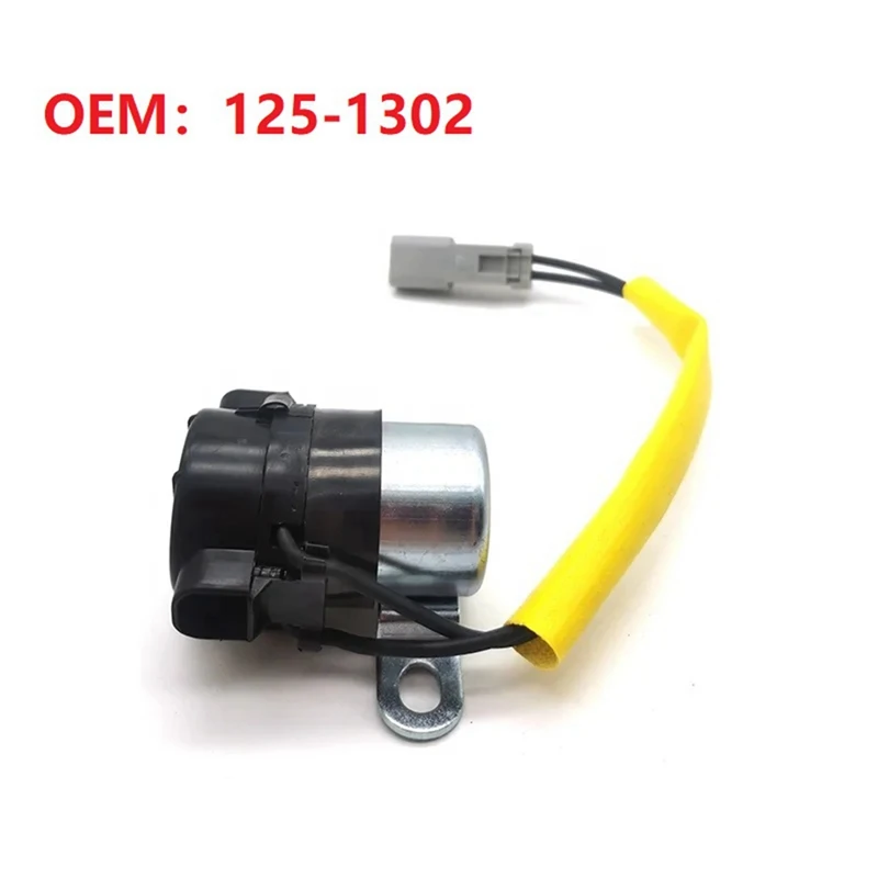 1251302 125-1302 Relay Switch For Caterpillar CAT E320C E320D E320B Excavator Heater Magnetic Relay Accessories