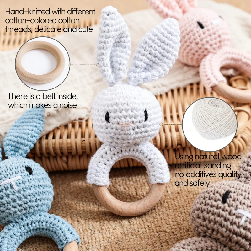 Houten baby rammelaar speelgoe - Travel Accessories For 3 Year Old recensie en prijs