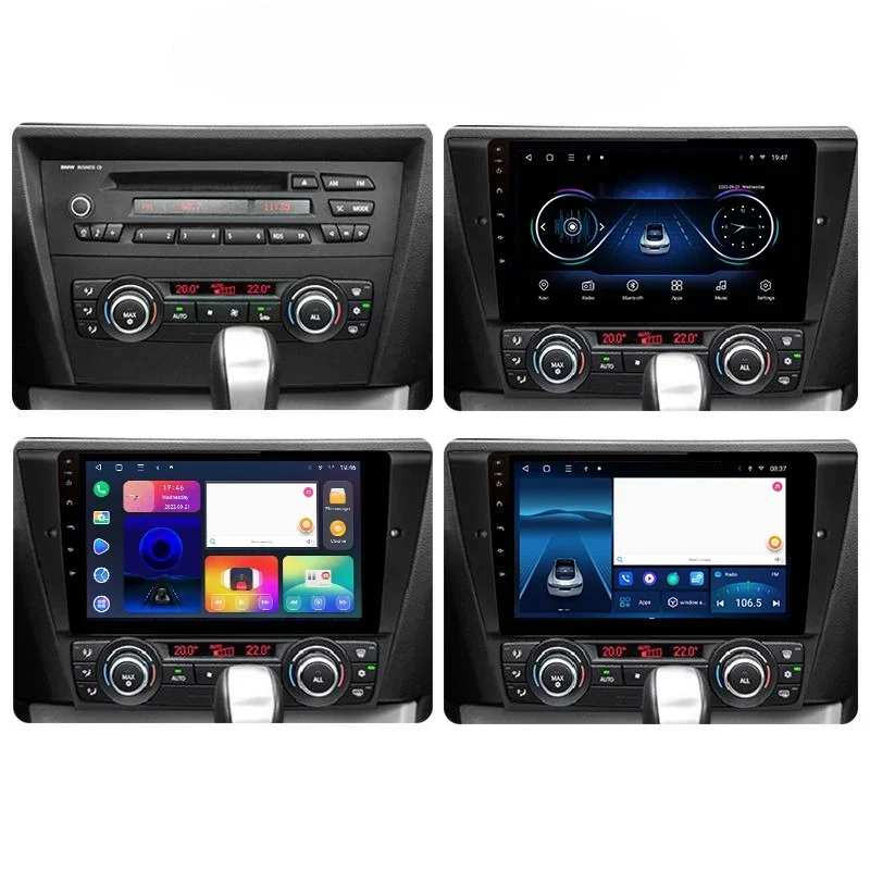 Car Multimedia System Radio Player for E90 E91 E92 E93 3 Series GPS Navigation Stereo Audio Head Unit NO DVD