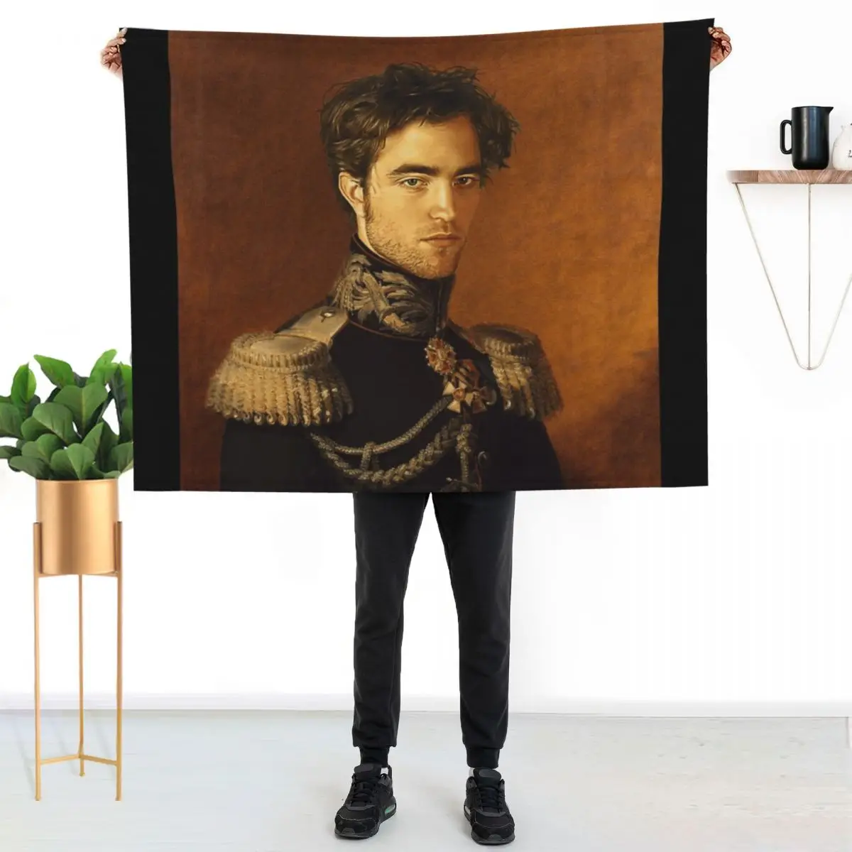 Robert Pattinson - replaceface Throw Blanket Sofa Designers Nap manga Decorative Beds Thins Blankets